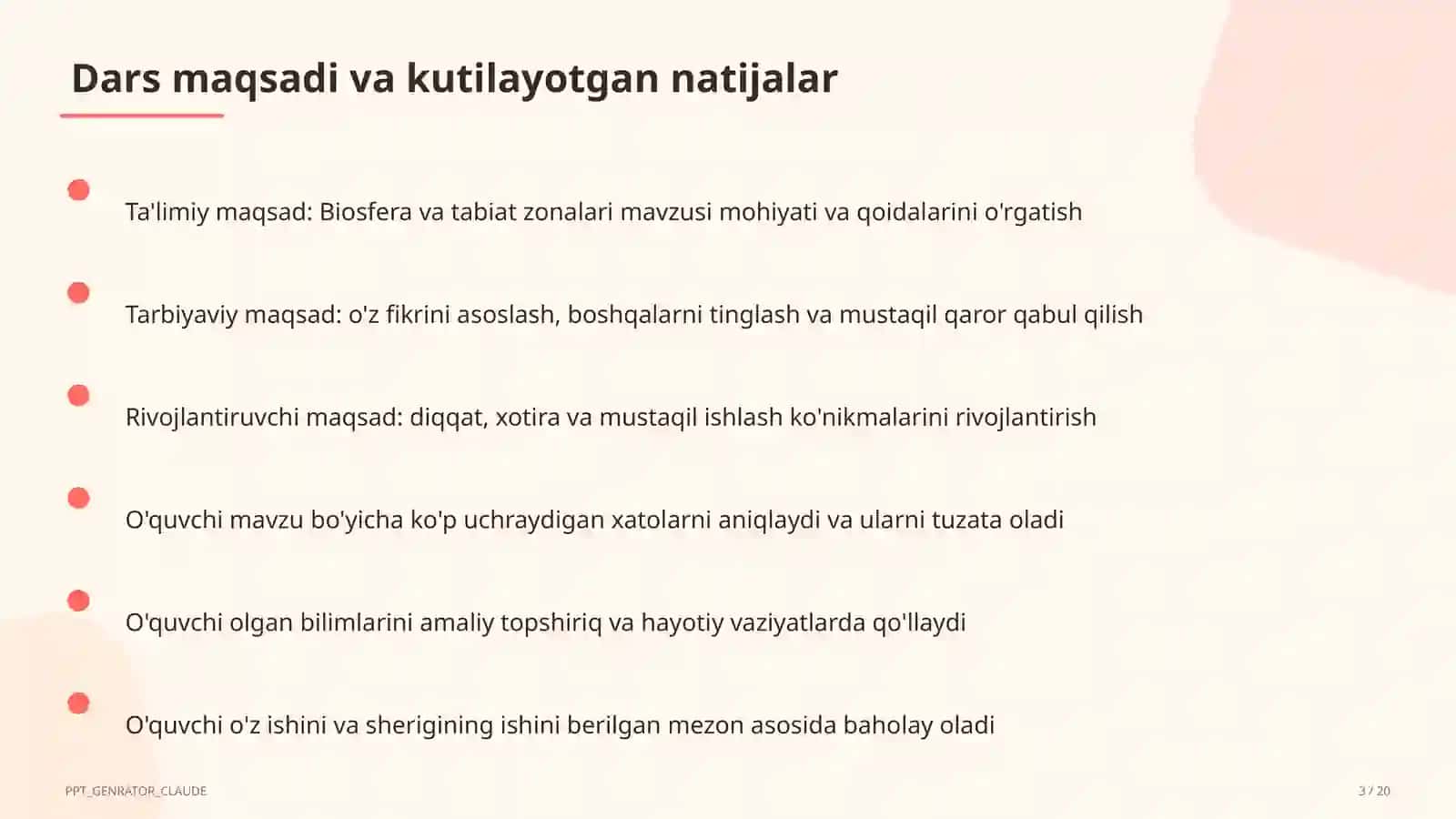 Biosfera va tabiat zonalari (6-sinf) 3