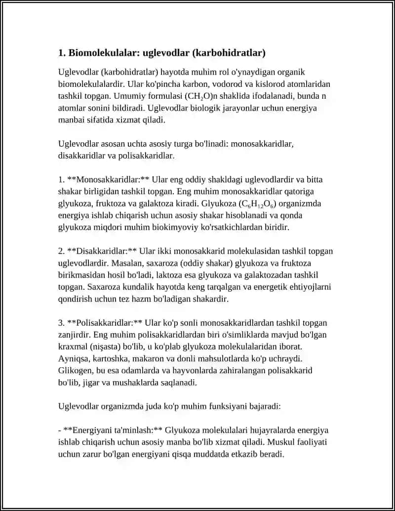 BIOLOGIK KIMYO FANIDAN 3