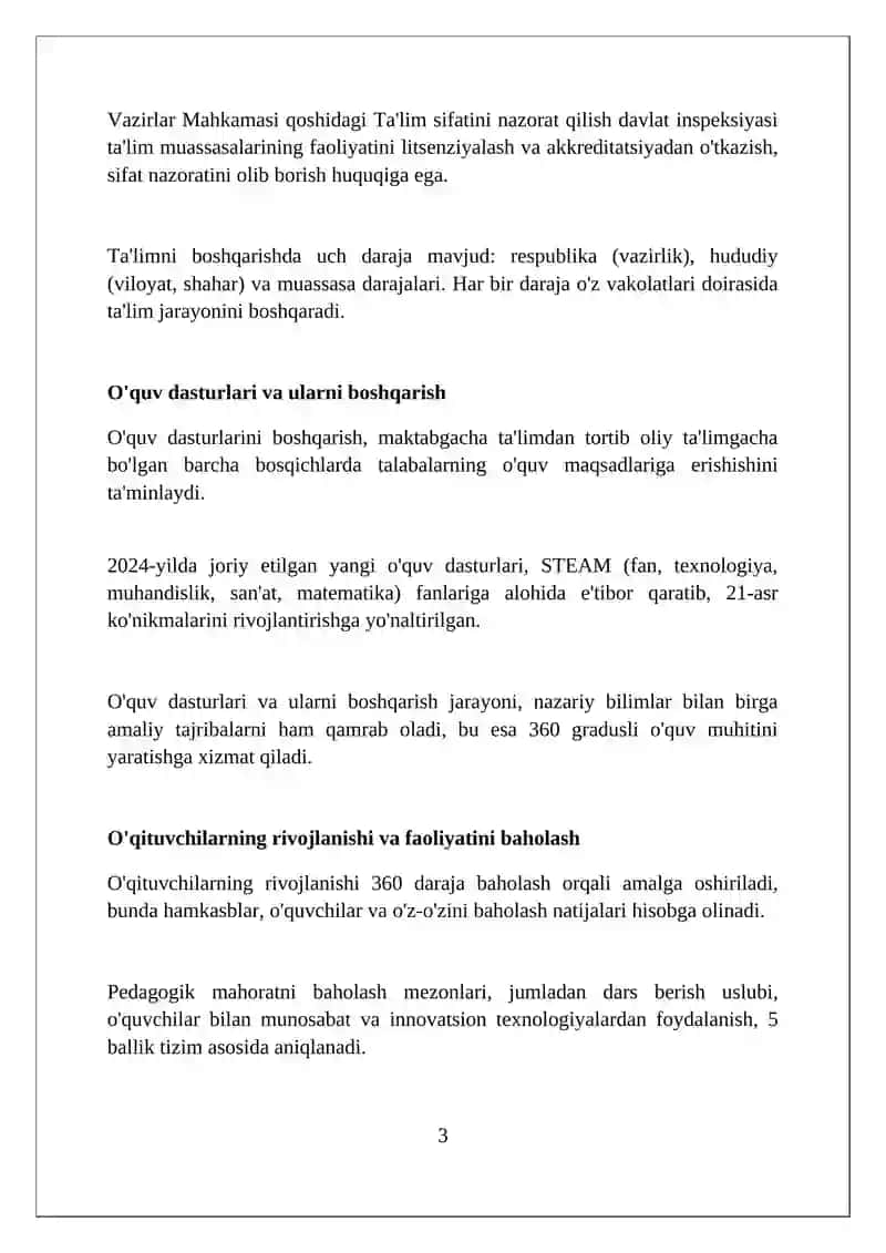 Talim tizimi boshqaruvi 3