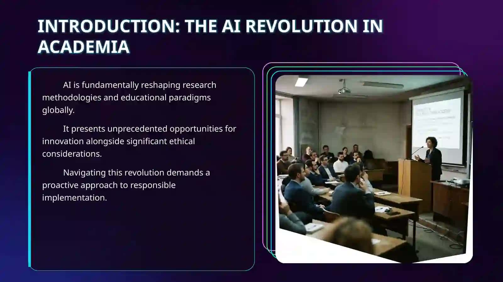 Responsible and Ethical Use of AI in academia 3