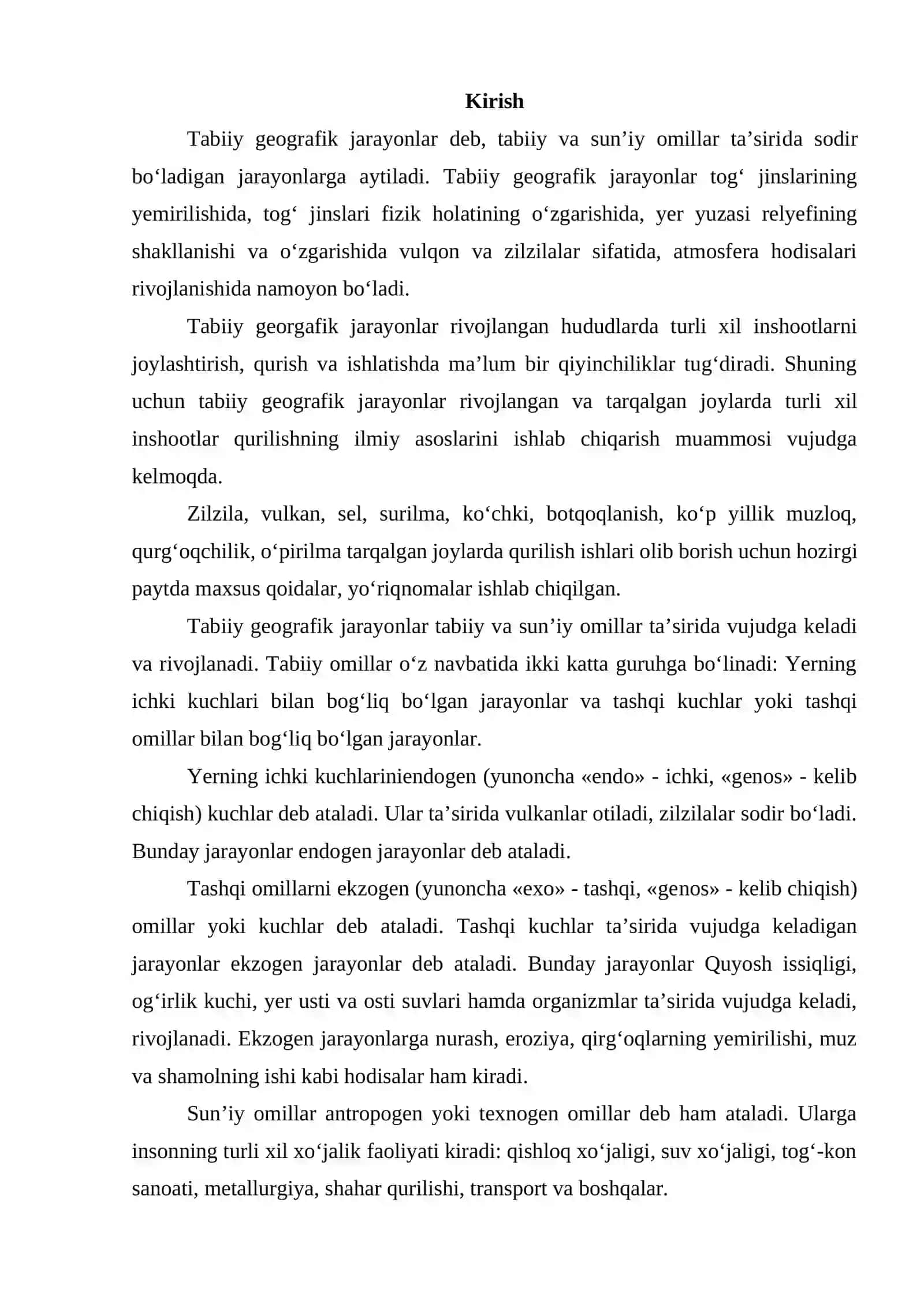 Tabiiy geografik jarayonlar 3