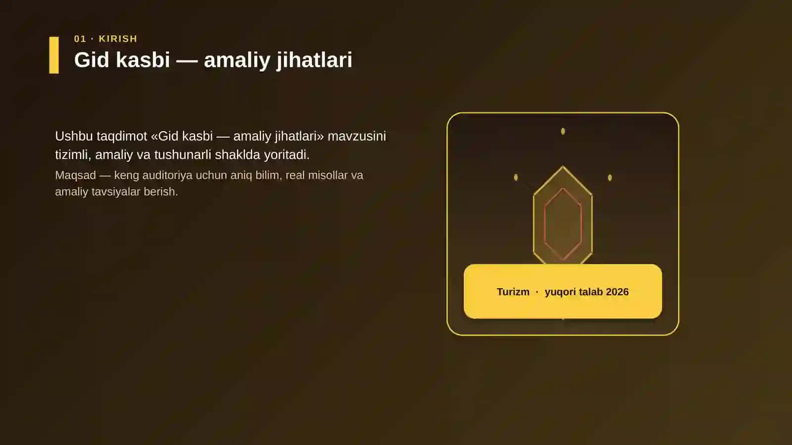 Gid kasbi — amaliy jihatlari 3