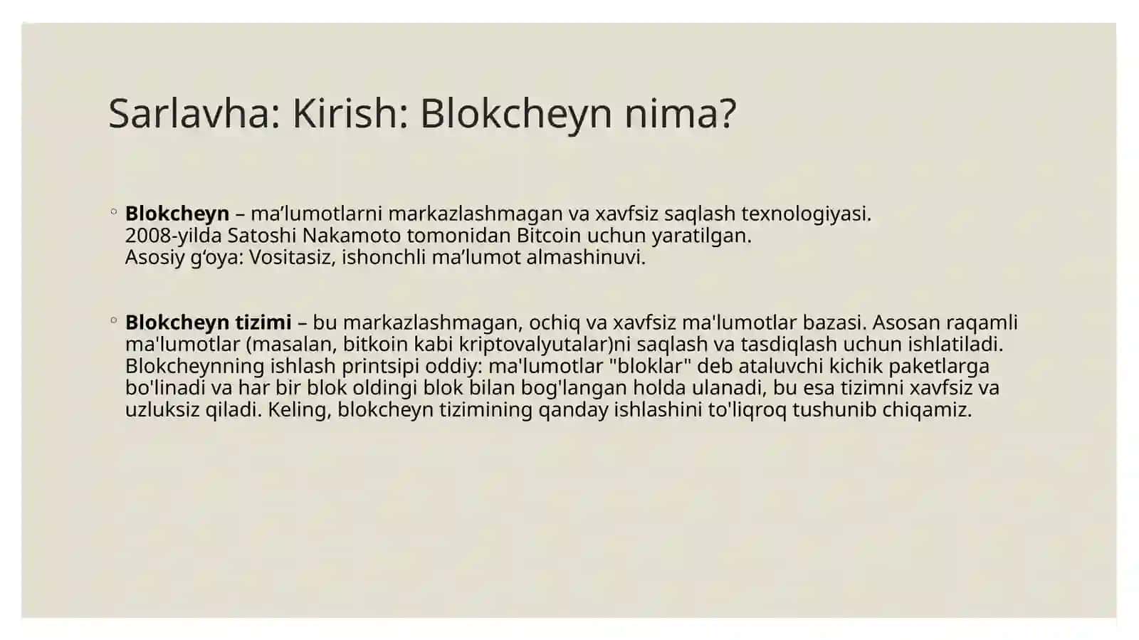 Raqamli iqtisodiyot fanidan mustaqil ish 3