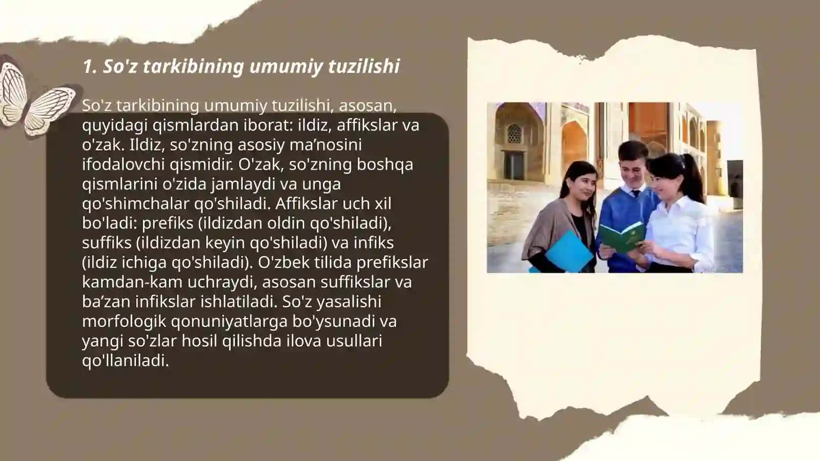 Sohaning faol va nofaol terminlari 3