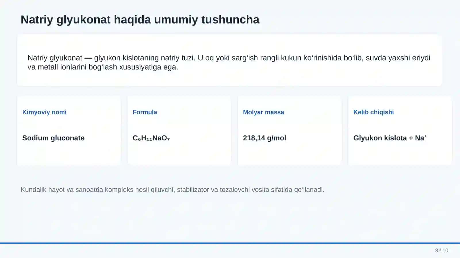 NATRIY GLYUKONAT 3