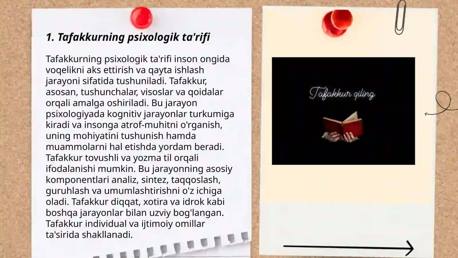 Tafakkur borasidagi psixologik nazariyalar 3