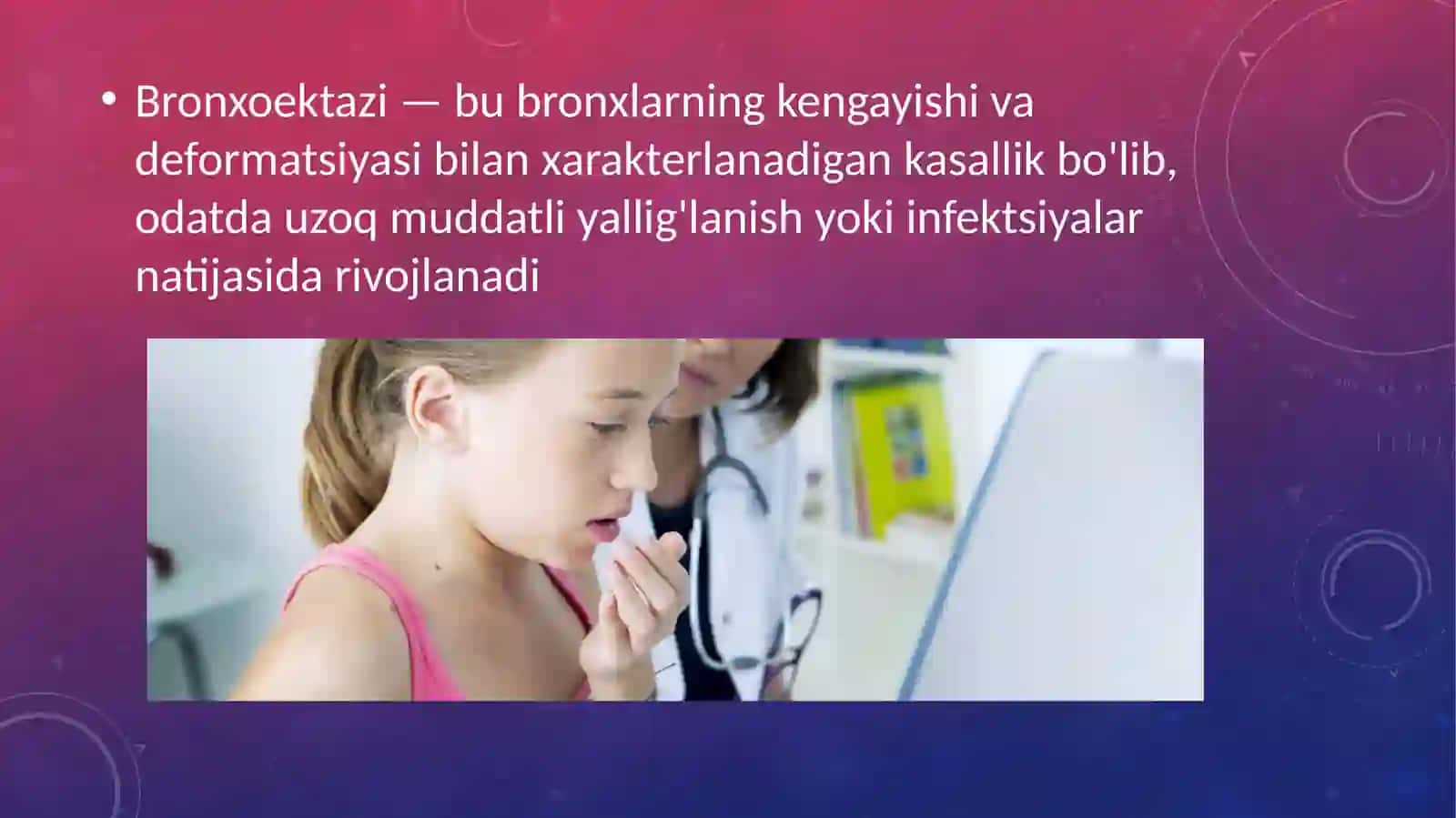 Bollarda bronxoektaz kasalligi 3