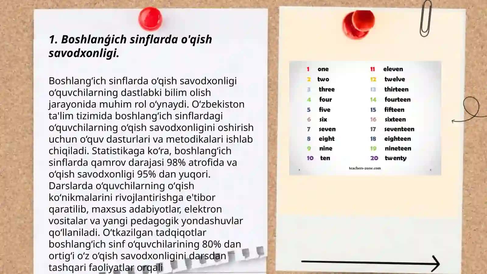 Boshlanģich sinflarda òqish savodxonligi dasturini tahlil qilish. Xalqaro baholash dasturlari 3