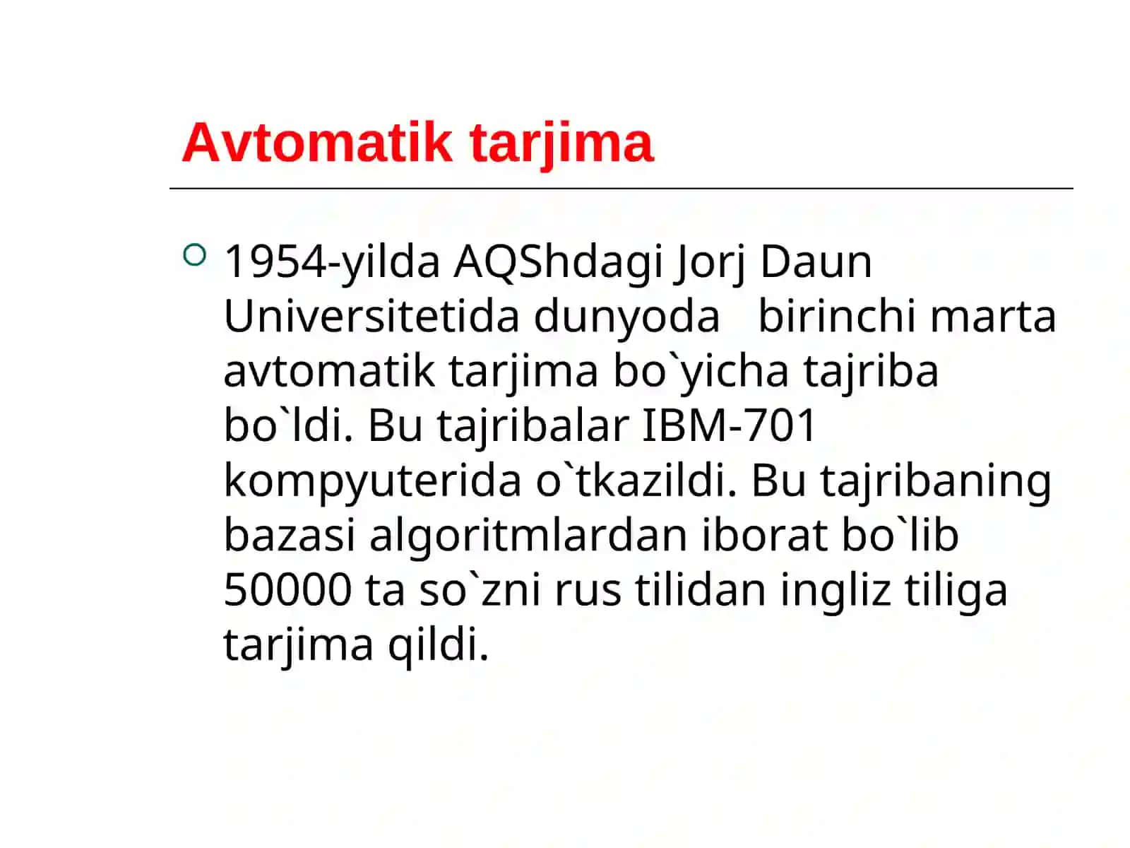 Avtomatik tarjima 3