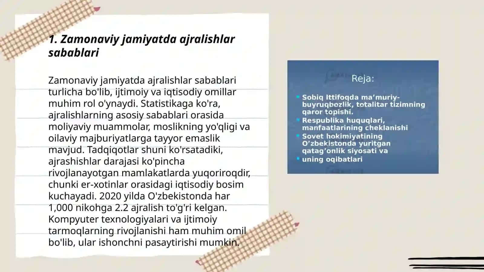 Zamonaviy jamiyatda ajralishlar va uning oqibatlari 3