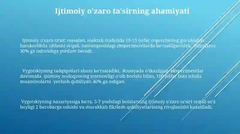 Lev Semenovich Vigotskiyning tarixiy madaniy konsepsiyasi 3