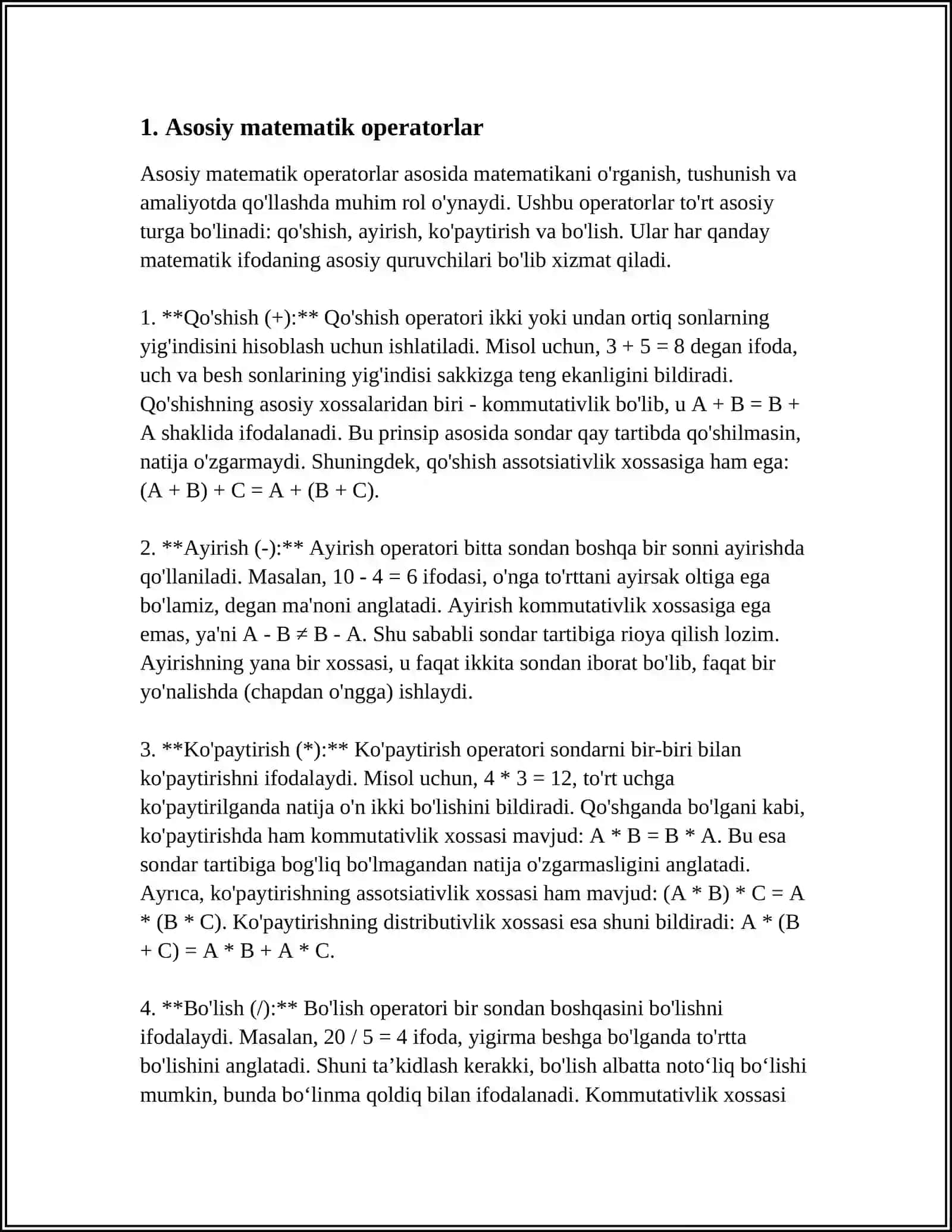 PYTHON DASTURLASH TILIDA FUNKSIYALAR.MATEMATIK FUNKSIYALAR 3