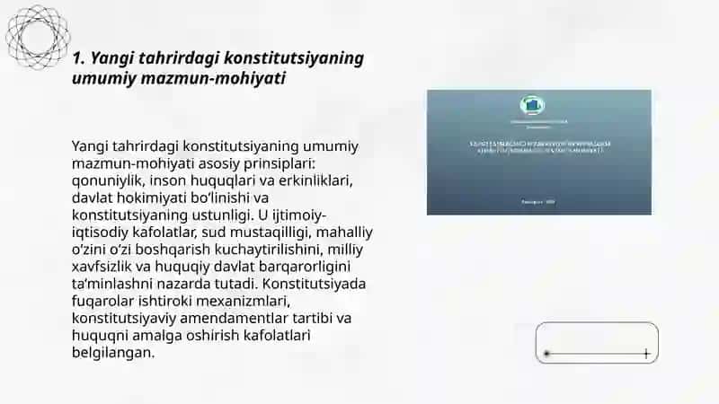 Yangi tahrirdagi konstitutsiyaning mazmun mohiyati va qilinish bosqichlari 3
