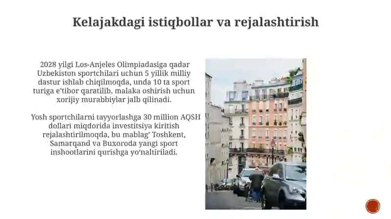 Kelajakdagi istiqbollar va rejalashtirish 3