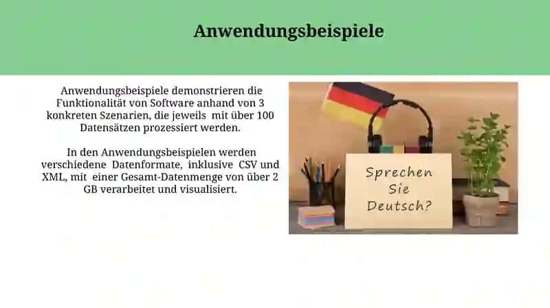 Transkription eines Werbespots 3