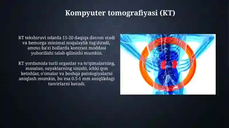 Rentgen nurlanishi, Rentgen nurlarining tibbiyotdagi ahamiyati 3