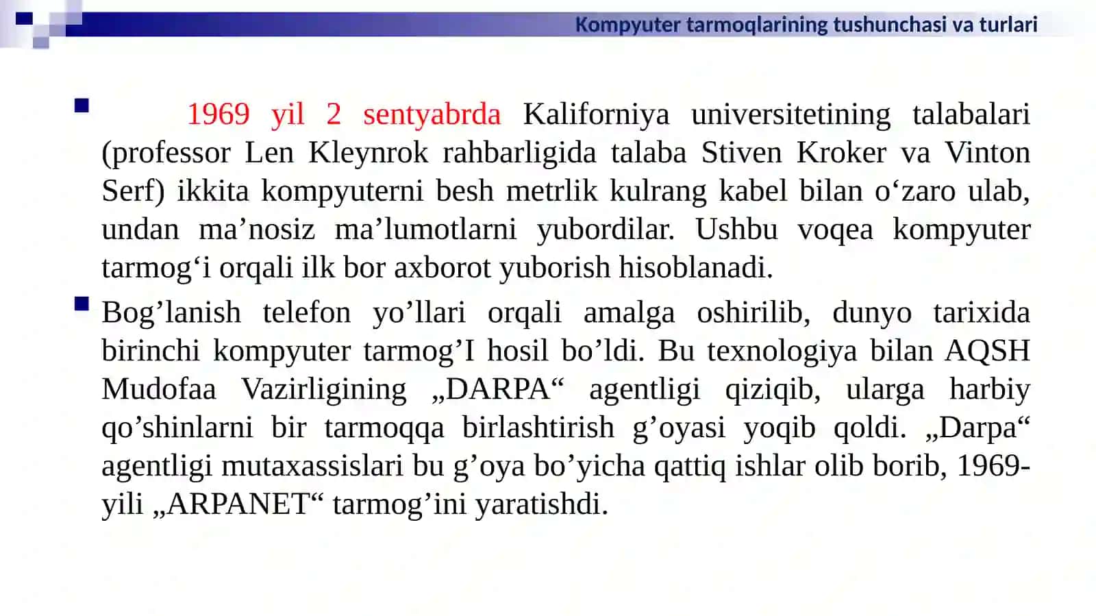 Kompyutertarmoqlaritushunchasivaturlari 3