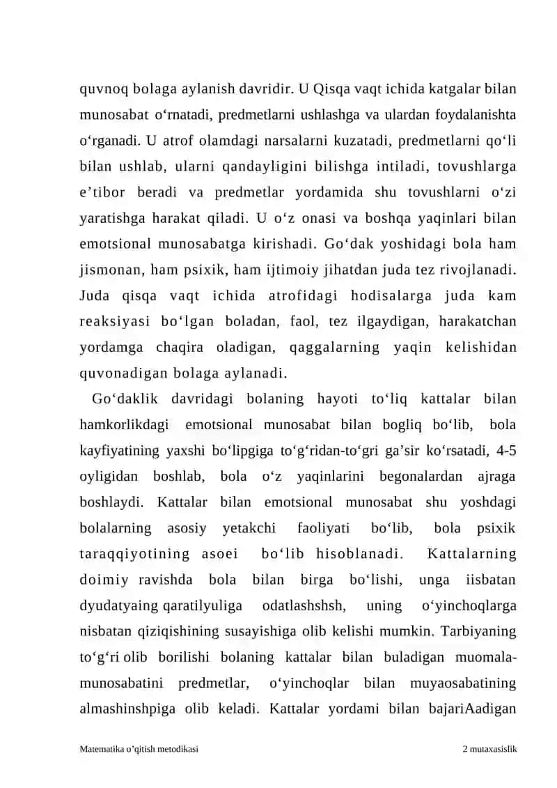 Goʻdaklik Davrida Psixofiziologik Oʻzgarishlar 3