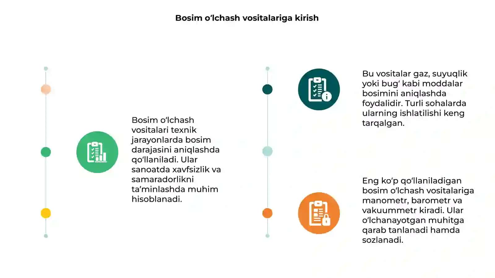 Bosim oʻlchash vositalari 3