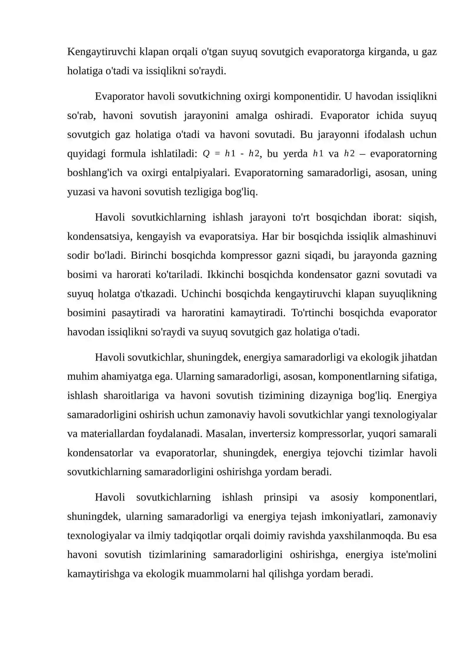 Havoli sovutkichlarni xisoblash haqida 3