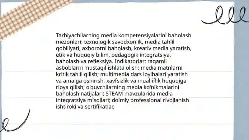 STEAM ta'lim texnologiyasini qo'llashda tarbiyachilarning media kompetensiyalarini rivojlantirish 3