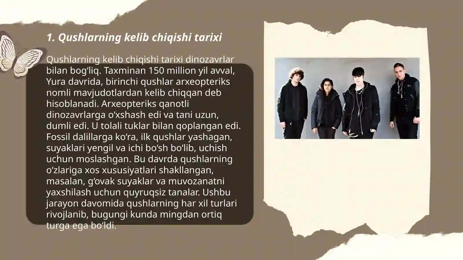 Qushlarning kelib chiqishi va ularning evolyutsion taraqqiyoti 3