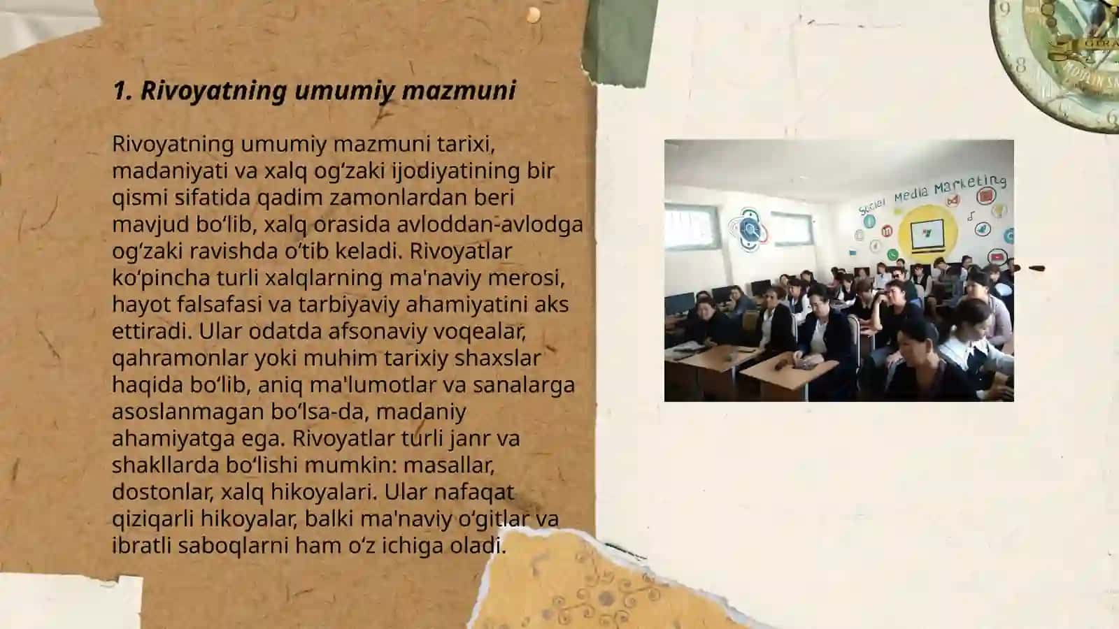 Rivoyatning umumiy mazmuni 3