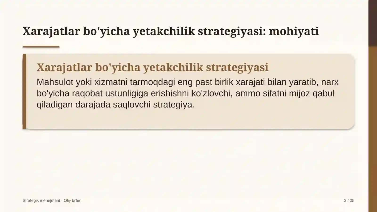 qon quyish markazlarida xarajatlar bo'yicha yetakchilik strategiyasini amalga oshirish 9348 3