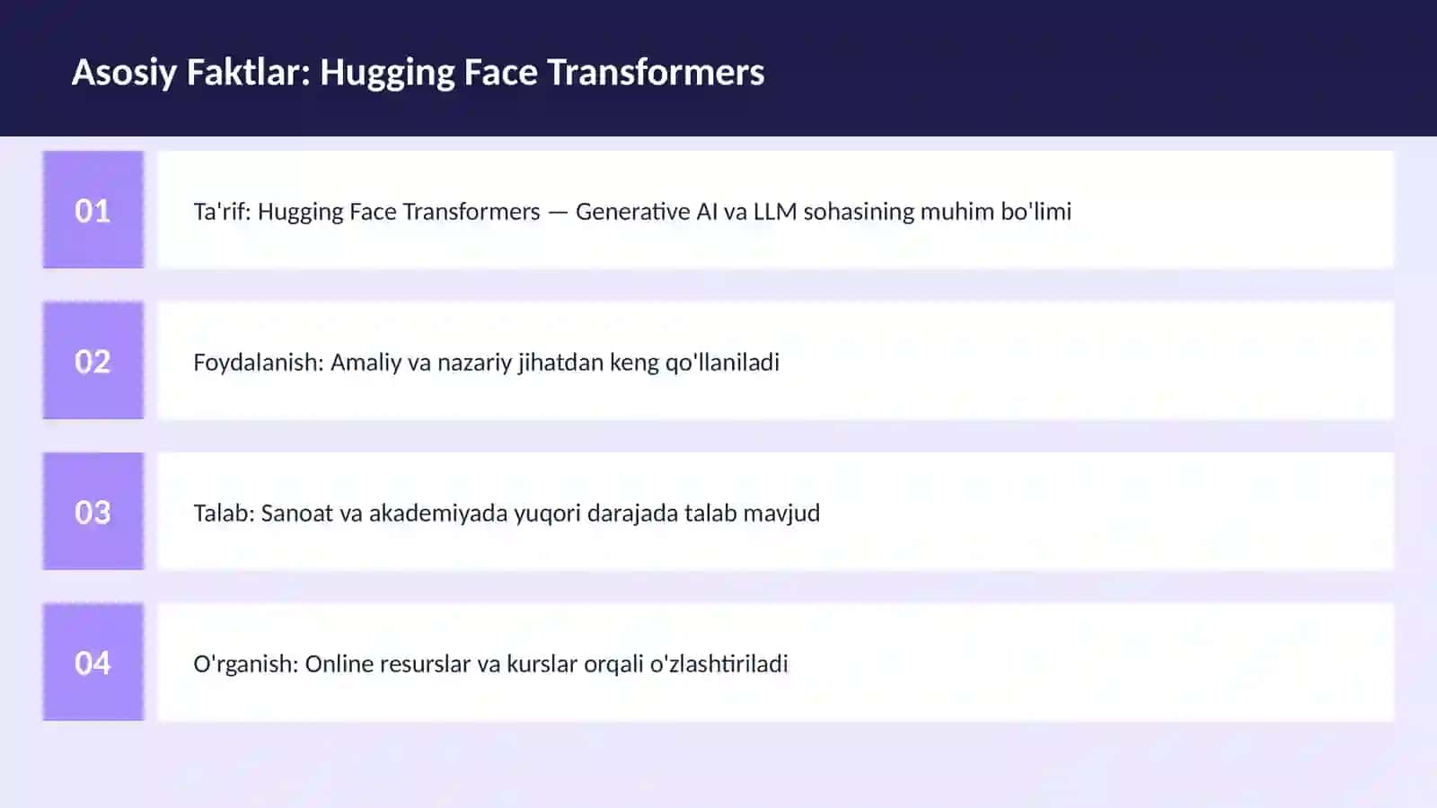 Hugging Face Transformers 3