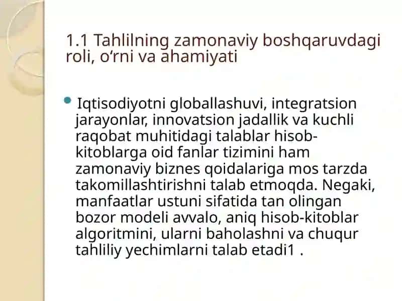 Moliyaviy tahlil fanining nazariy asoslari 3