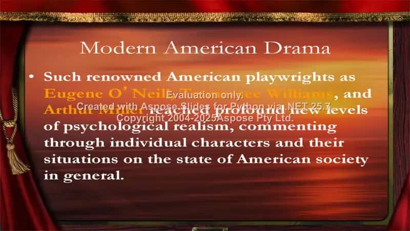 American Drama 3