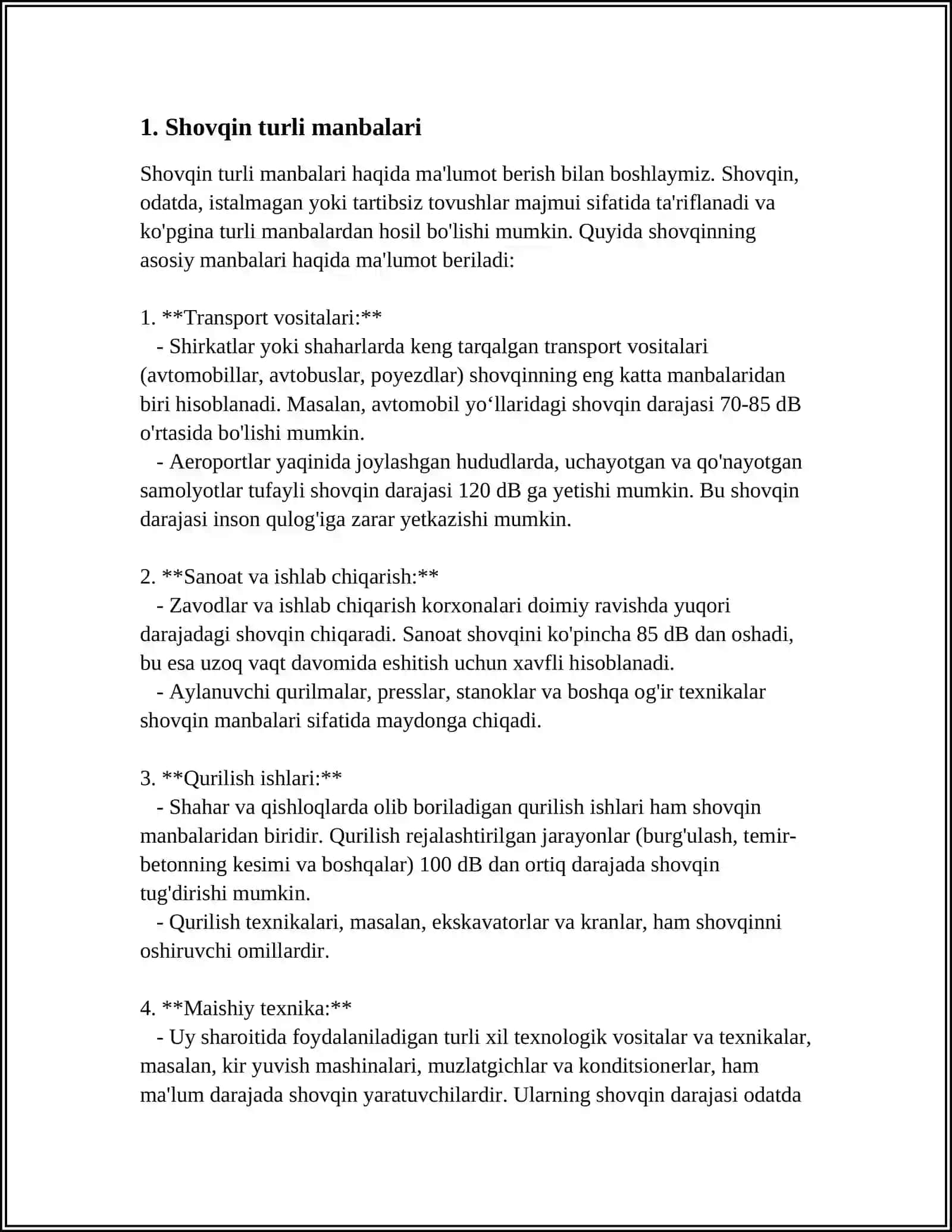 SHOVQIN VA UNDAN XIMOYALANISH 3