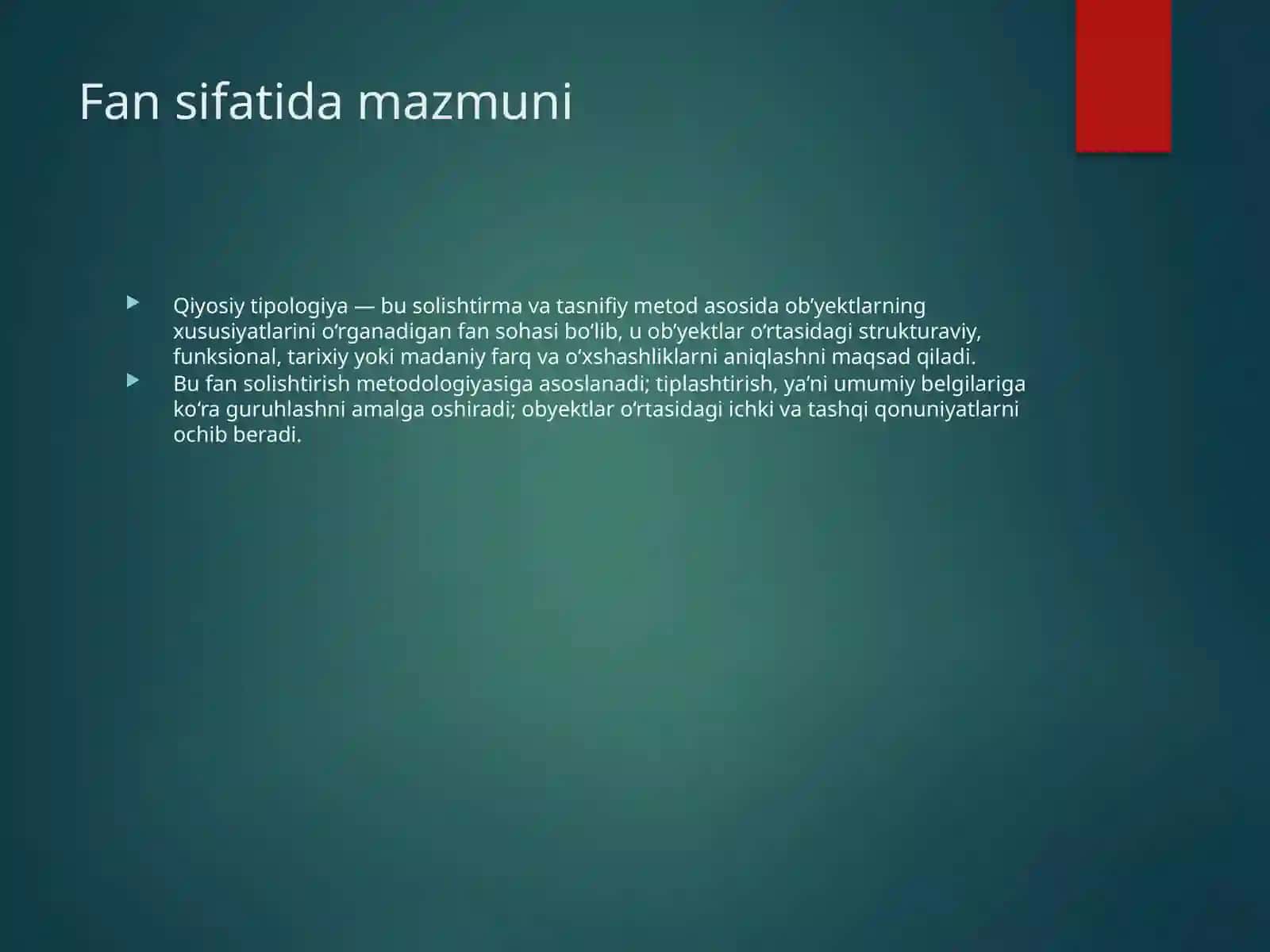 Qiyosiy tipologiya fani nazariy va amaliy tahlil 3