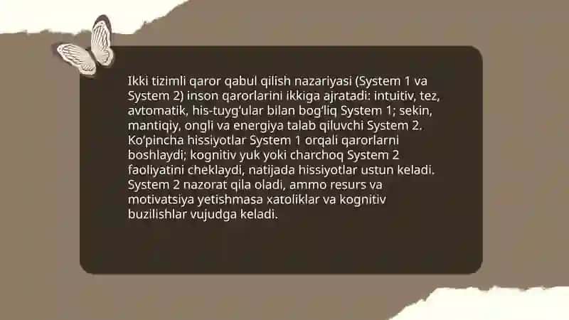 Hissiyotlar va miyadagi tuzilmalar: amigdala va prefrontal korteks roli 3