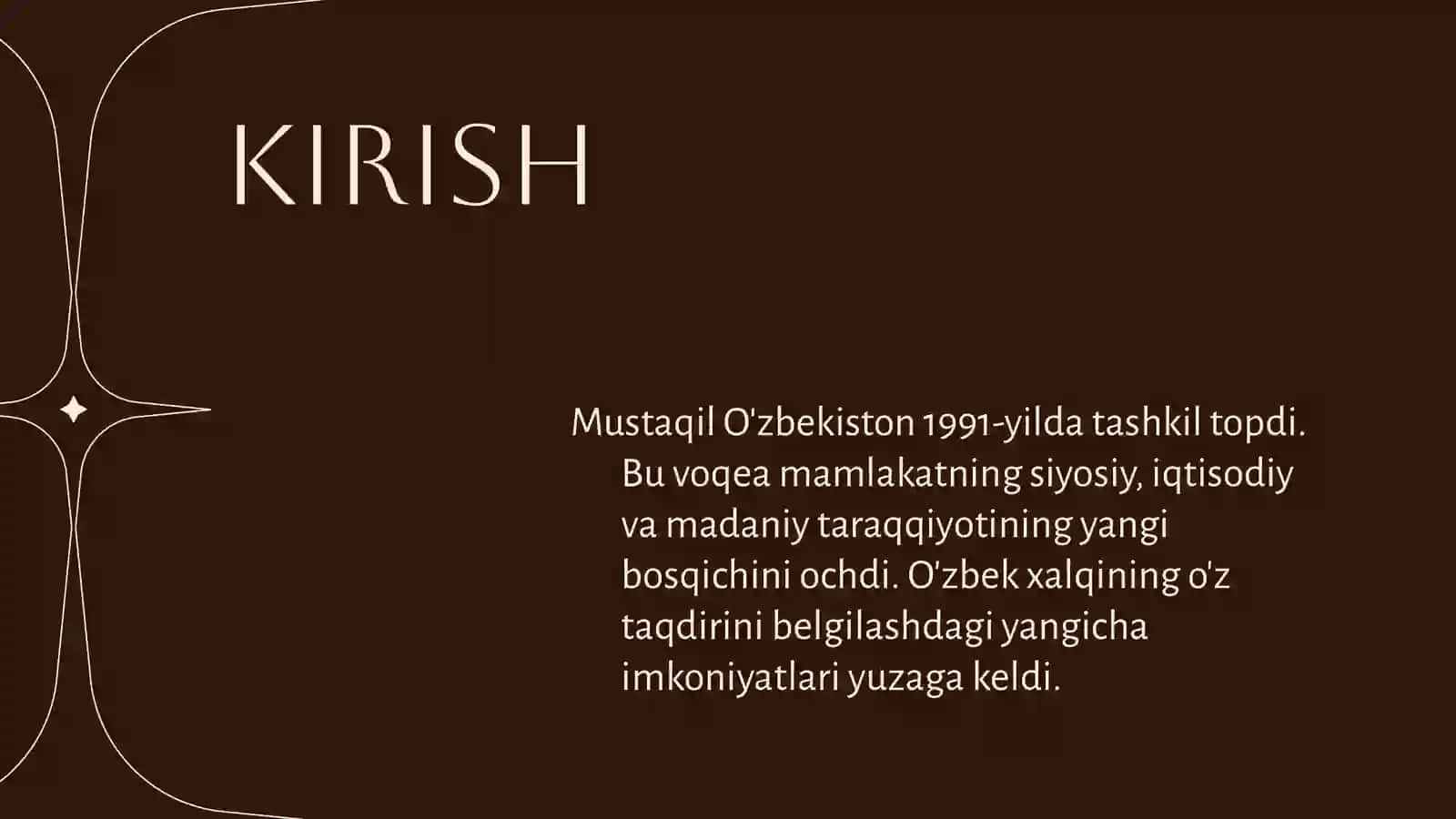 Mustaqil O'zbekistonning tashkil topishi va uning tarixiy ahamiyati 3