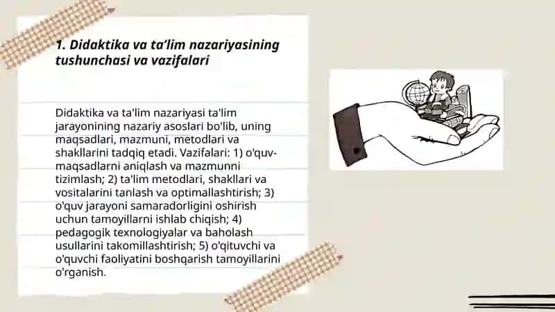 Didaktika ta’lim nazariyasi 3