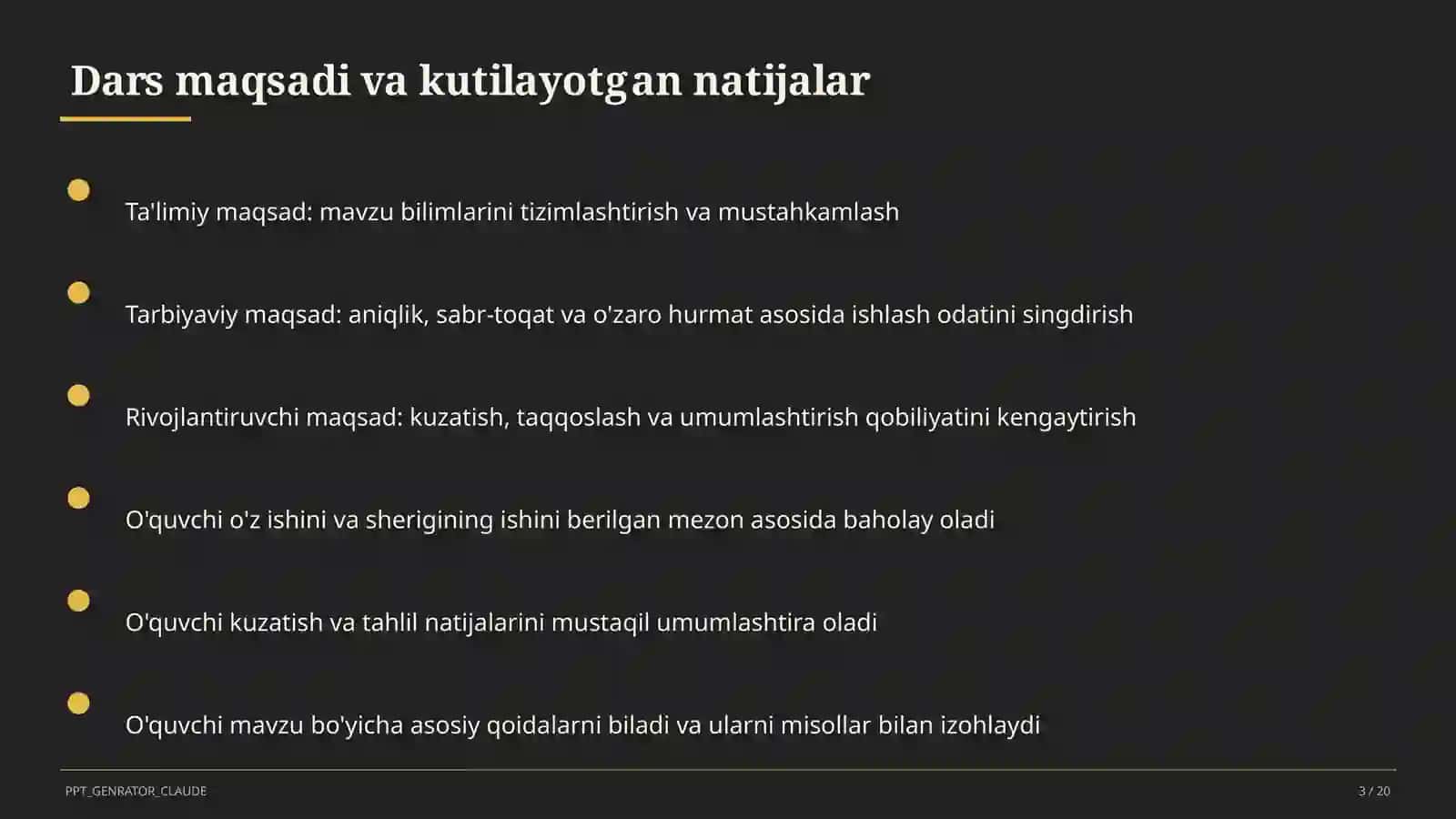 Sonli tengsizliklar va ularning xossalari (8-sinf) 3