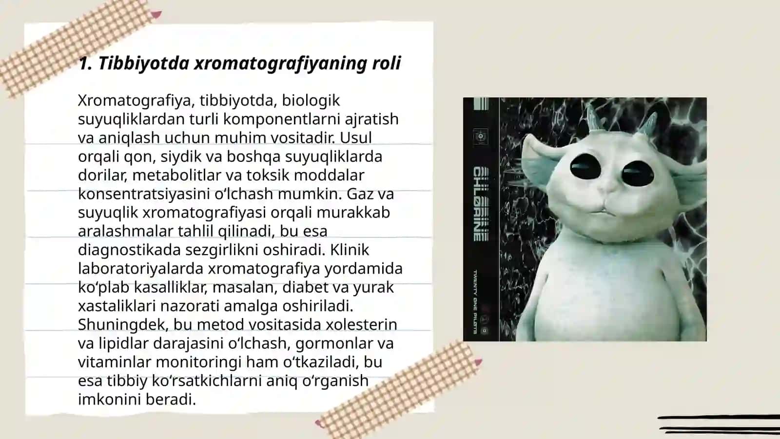 Xromatgrafiyaning tibbiy izlanishlardagi imkoniyatlari 3