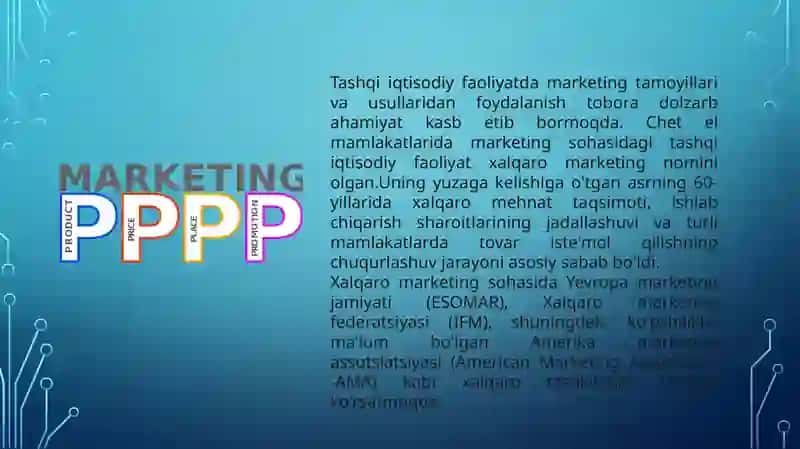 Xalqaro marketing. 3