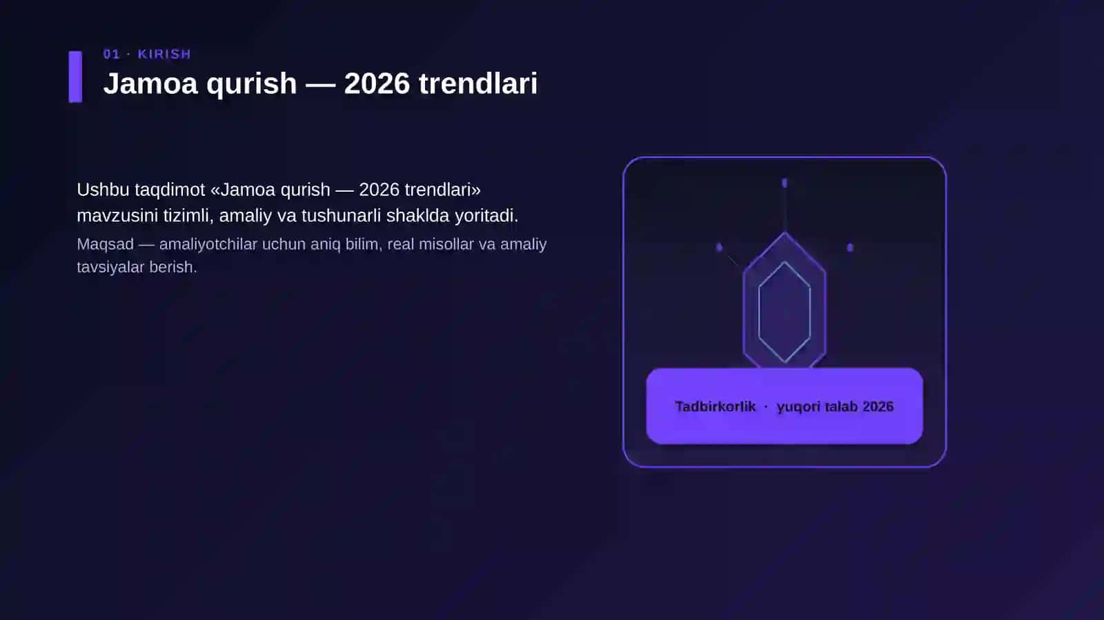 Jamoa qurish — 2026 trendlari 3