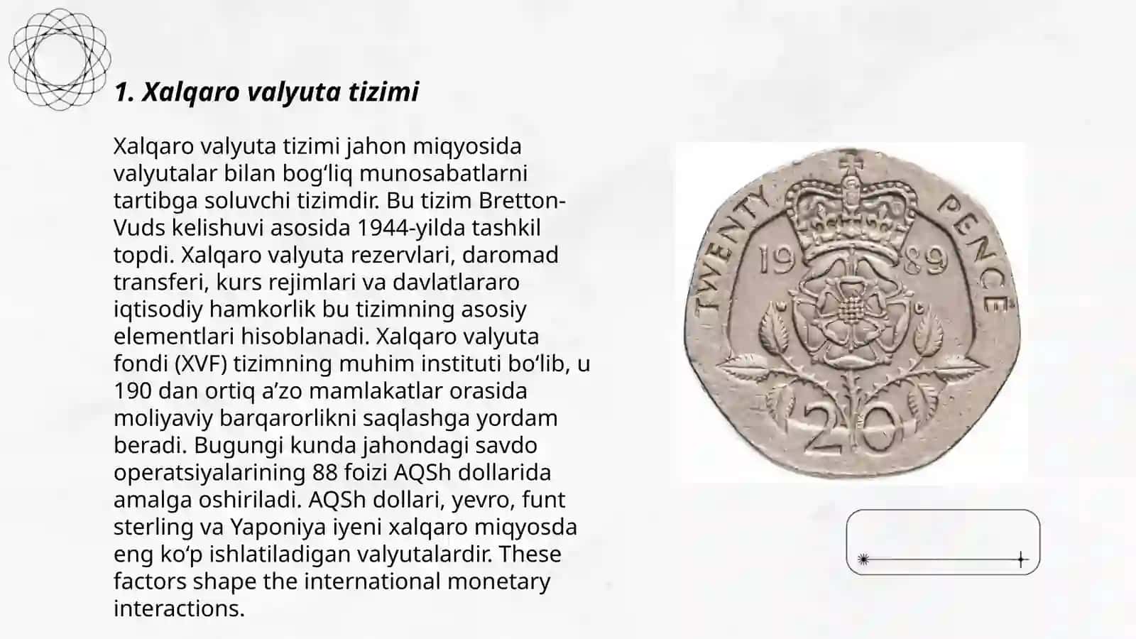 Xalqaro valyuta va kredit munosabatlari 3