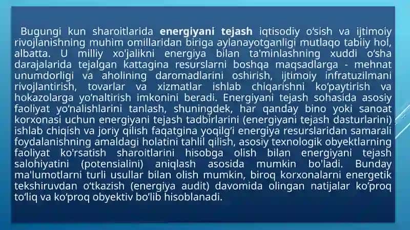 Binolarning energetik auditiasoslari 3