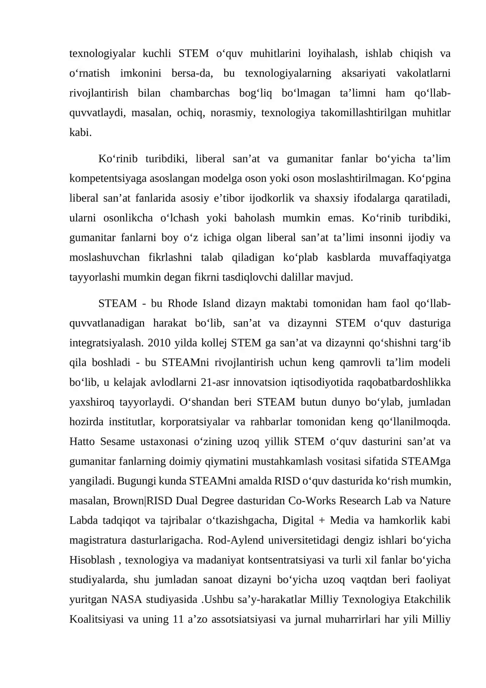 STEAM texnologiyalarining fanga kirib kelishi 3
