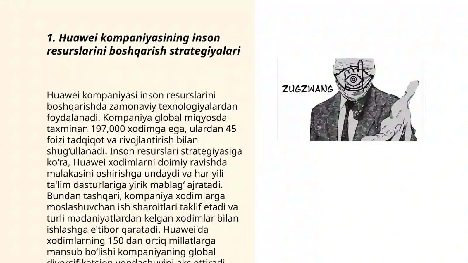 Huawei kompaniyasi inson resurslarini boshqarish 3