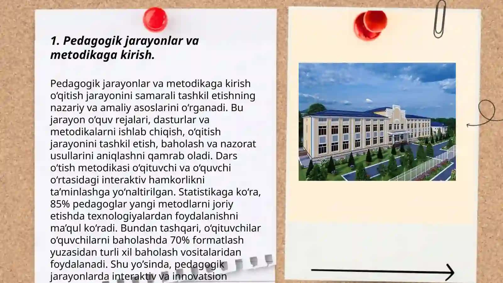 Pedagogik jarayonlar va metodikaga kirish 3