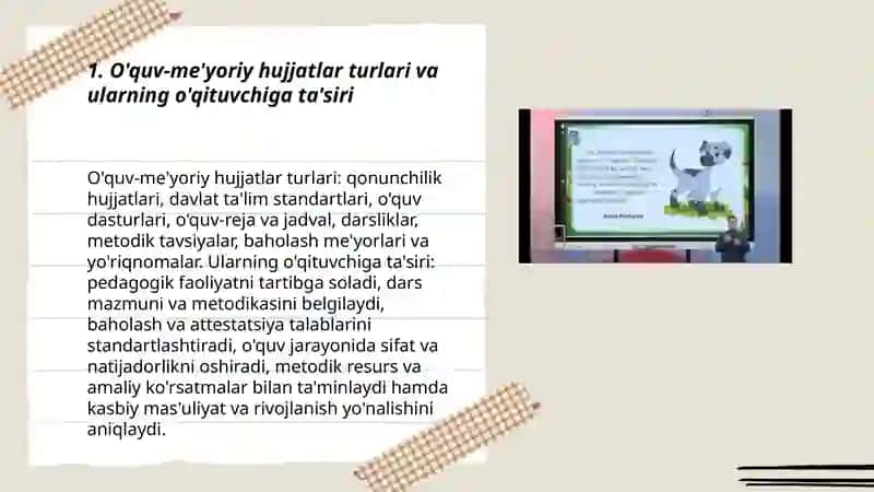 Boshlang'ich sinfda ona tili va o'qish savodxonligi fani o'qituvchisining o'quv-me'yoriy hujjatlari va metodik ishlari 3