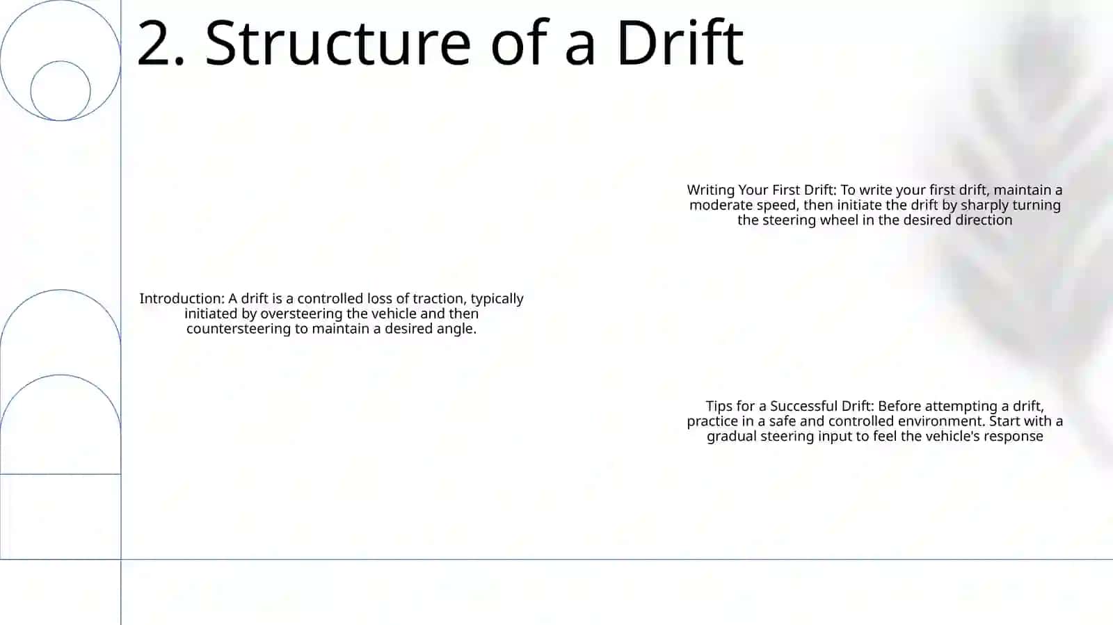 Writing Your First Drift 3