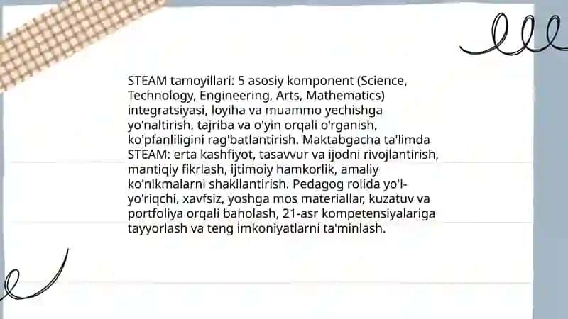 Steam maktabgacha talimda eng istiqbolli texnologiya 3