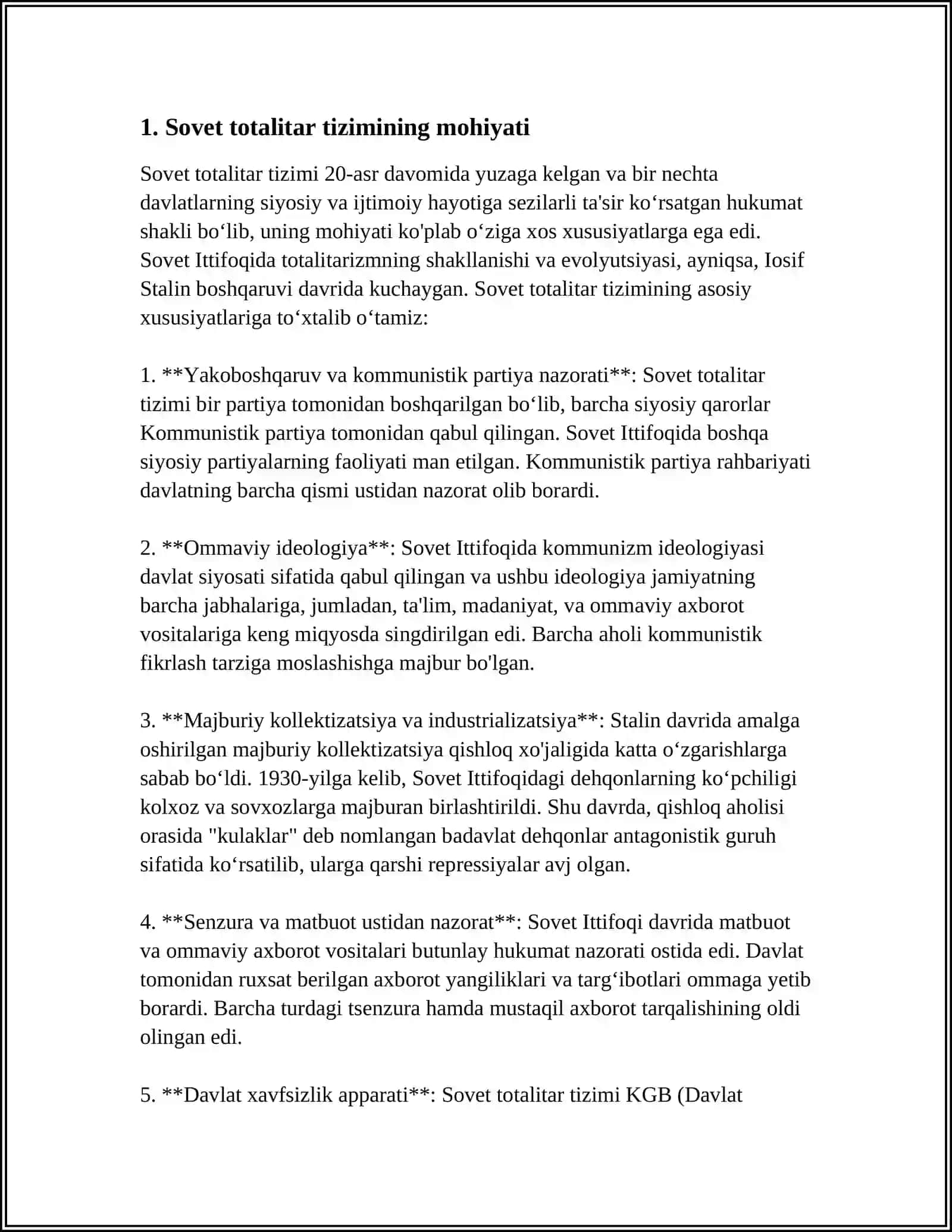 SOVETLARNING QATAG'ON-ZO'RAVONLIK SIYOSATI VA UNI MOHIYATI 3