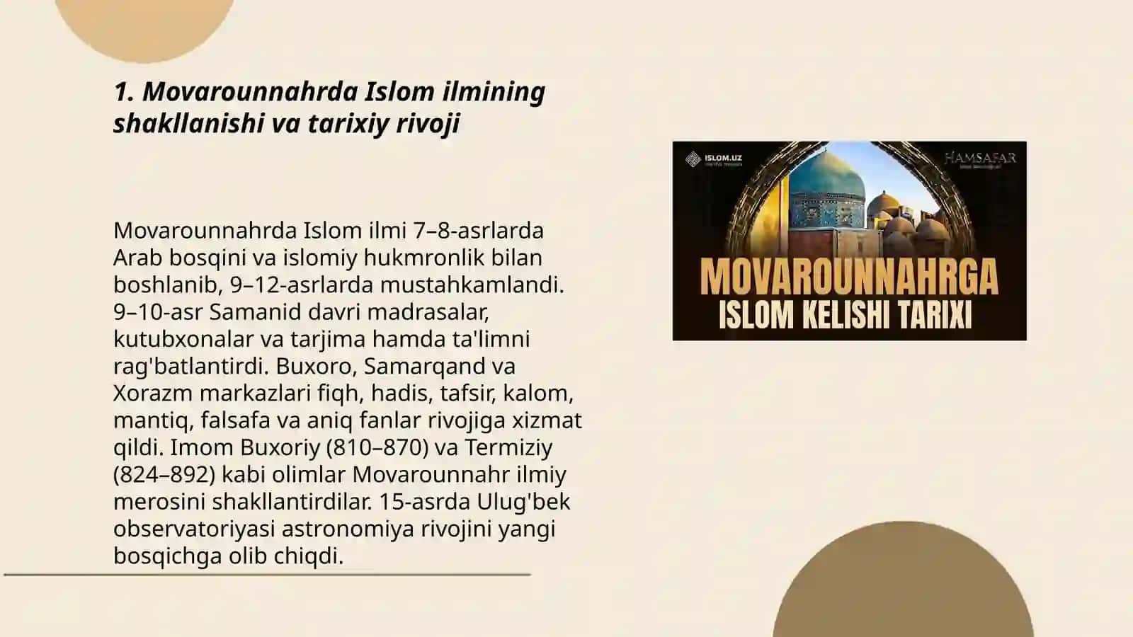 Islom ilmi 3